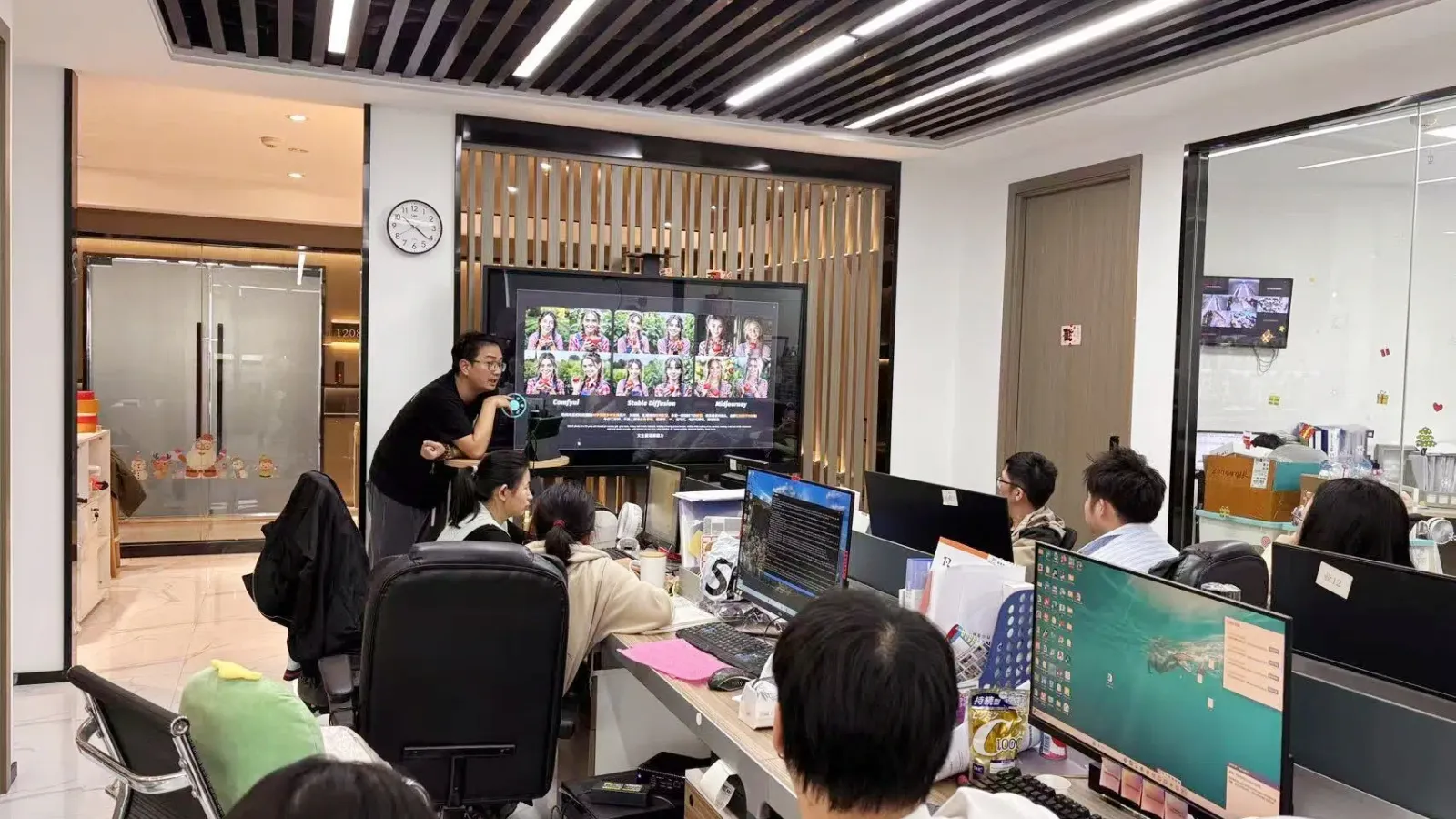 温州某光学企业培训